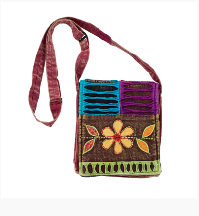 Path of the Spirits - Small Razor Cut Flower Bag 5569