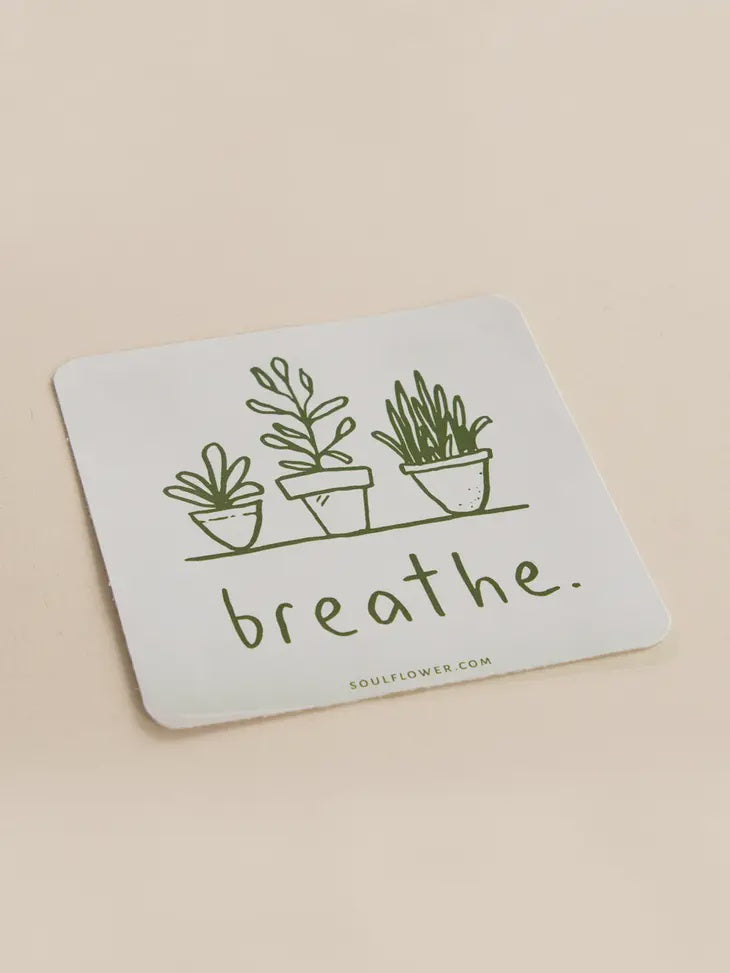 Soul Flower - Breathe Sticker