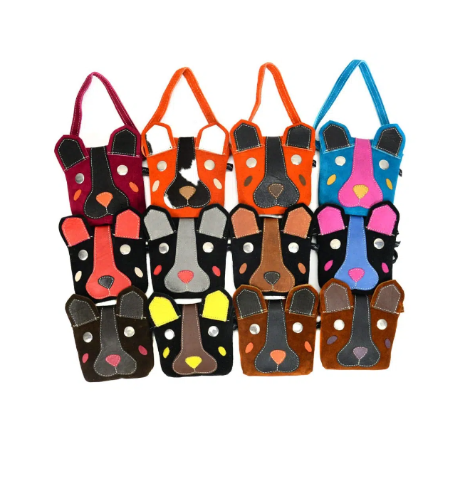 Minga - Leather Dog Purse