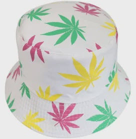 Weed Leaf Bucket Hat - Assorted Colors