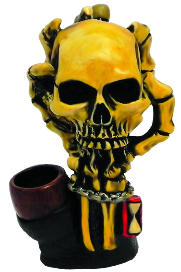 Skull Hand - Resin Hand Made Pipe