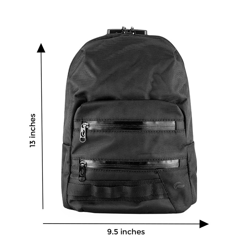 Skunk Smell Proof Mini Backpack - Charcoal