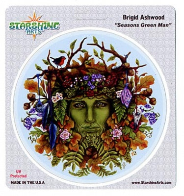 Starshine - Greenman Brigid Ashwood Sticker