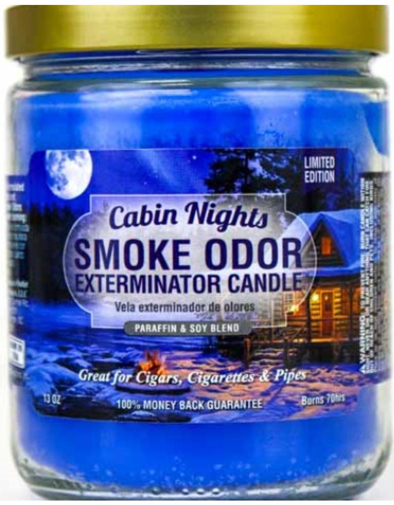 Cabin Nights Smoke Odor Candle