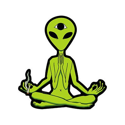 Gypsy - Yoga Alien Sticker