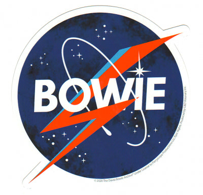 Gypsy - David Bowie Nasa Bolt Sticker