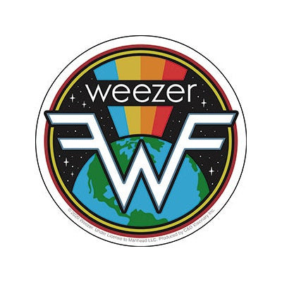 Gypsy - Weezer Earth Rainbow Sticker