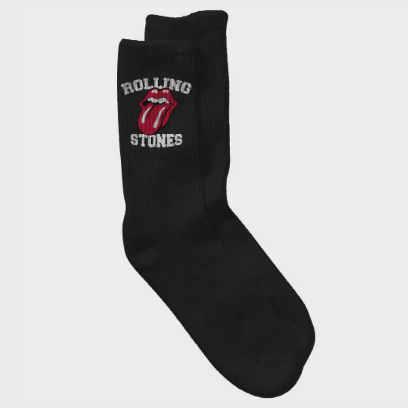 The Rolling Stones Logo Crew Socks