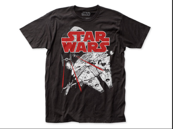 Impact Merch - Star Wars Space Fight T-Shirt