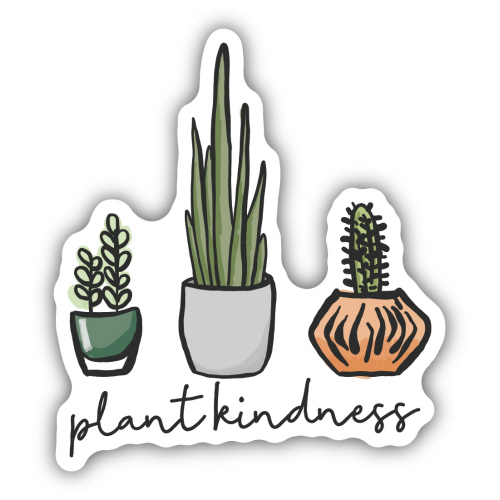 Plant Kindness Sticker - SN