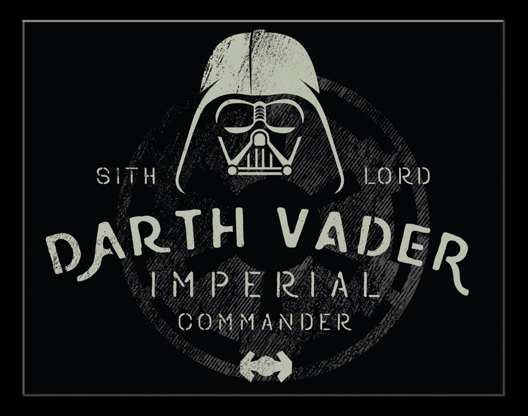Star Wars Vader Sith Tin Sign