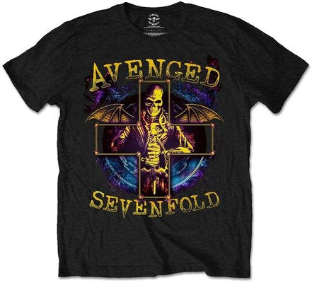 Avenged Sevenfold Stellar Unisex Blk T-Shirt