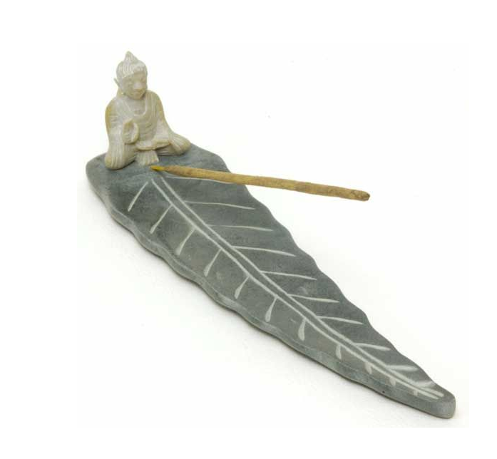 RExpo - Soapstone Buddha on Leaf Burner