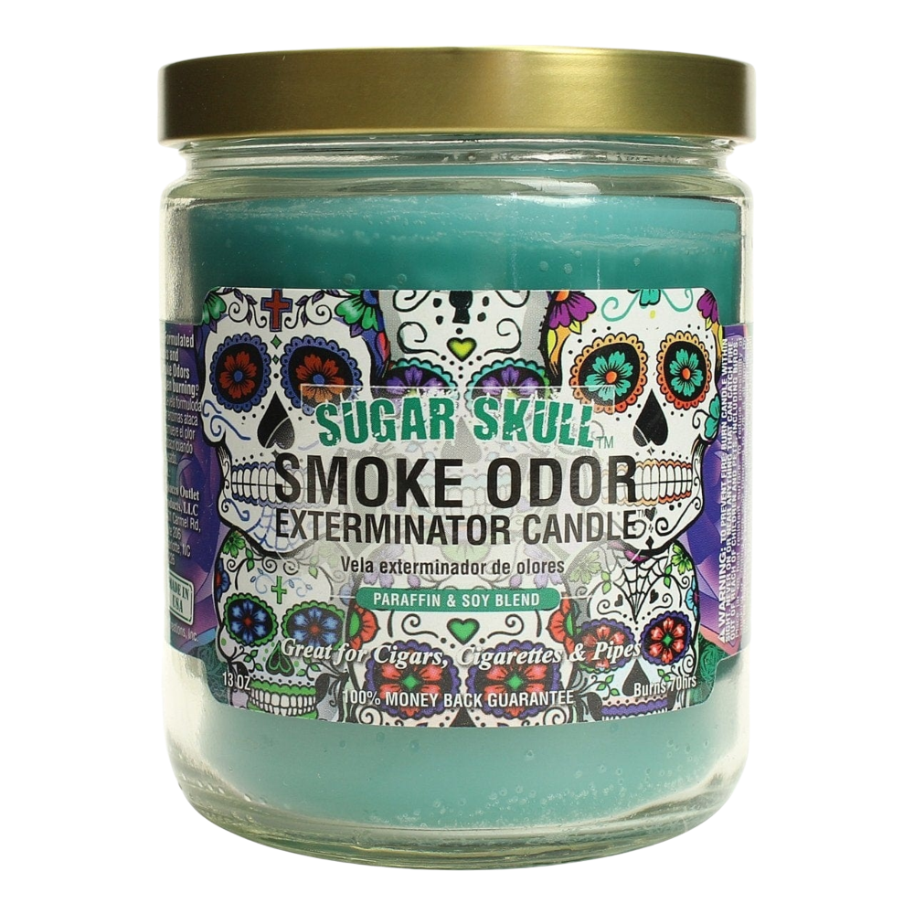 Sugar Skull Smoke Odor Exterminator Candle