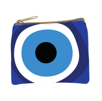 Evil Eye Zipper Bag