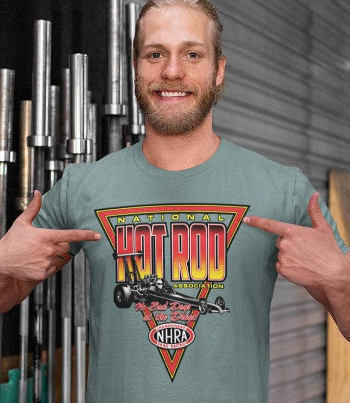 National Hot Rod T-Shirt- Triangle