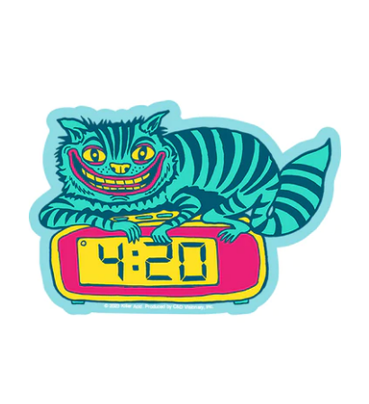 C&D - Killer Acid 420 Cat Sticker