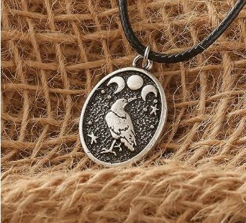 Nirvana - "Celtic Raven" Sterling Silver Pendant