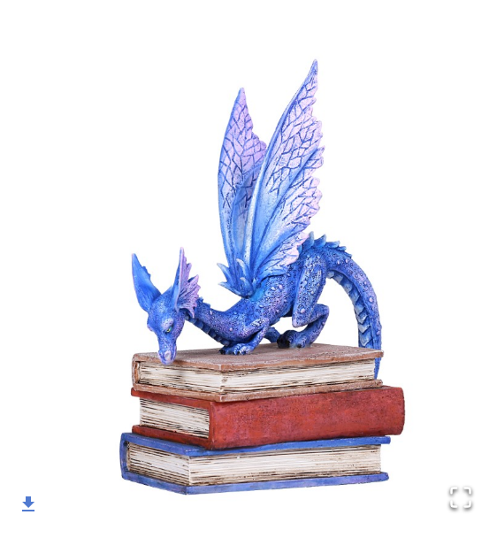 Pacific - Book Dragon Statue 12627