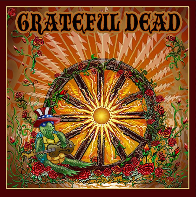 HappyLife - Grateful Dead Sun Wheel Offset Print