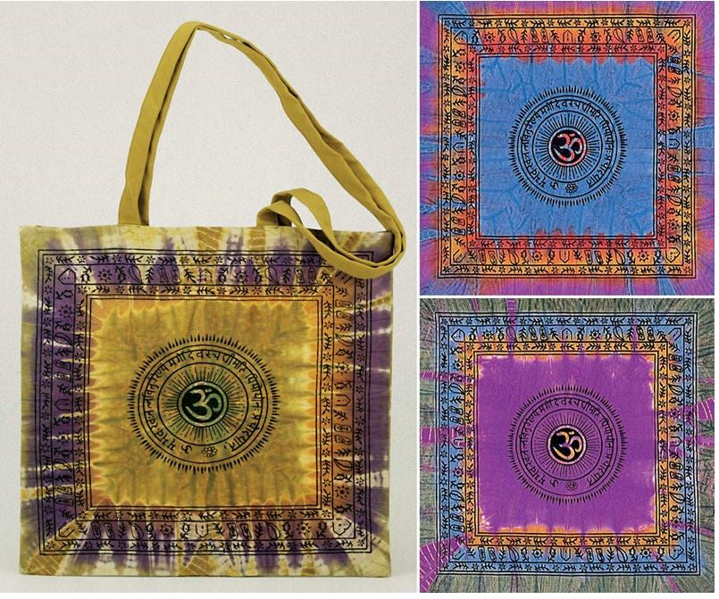 India Arts - Om Tie Dye Bag