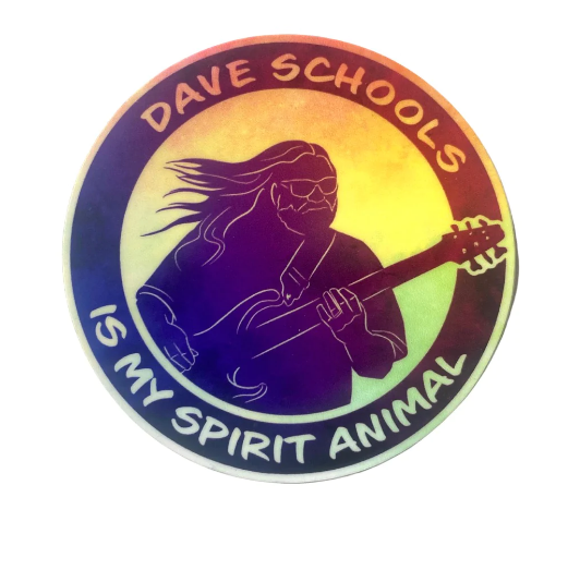 Always A Hoot - Dave Schools Is My Spirit Animal Sticker