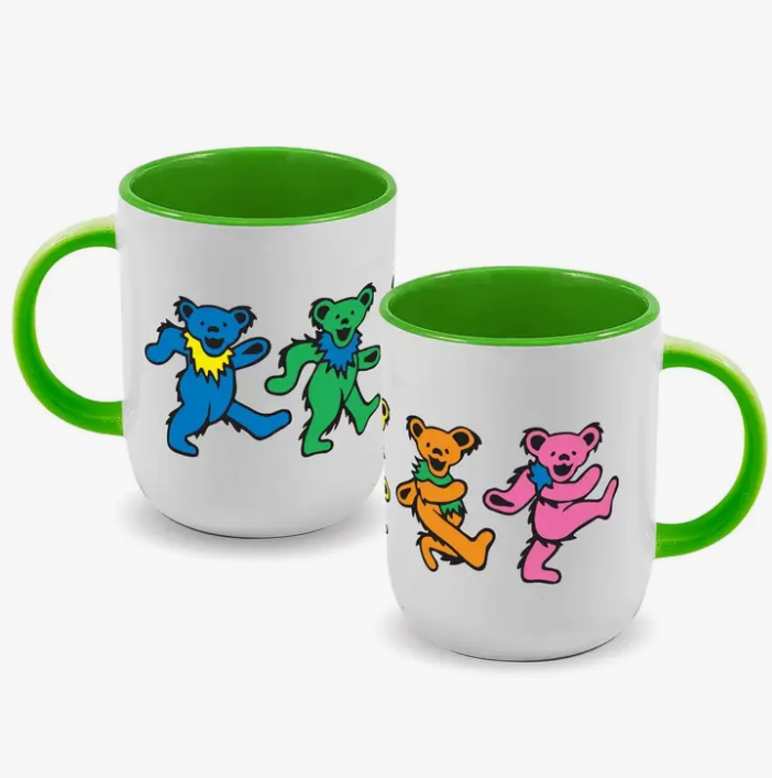 Grateful Dead - Dancing Bears Cappuccino Mug