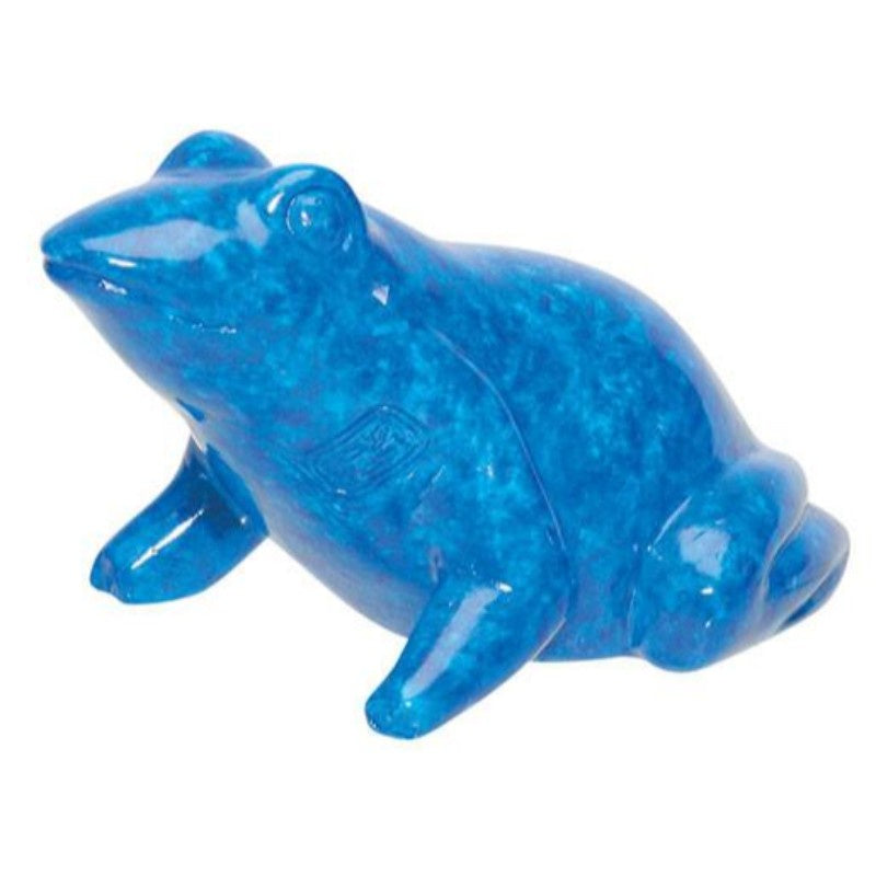 Pacific - Egyptian Blue Frog Statue Y6607