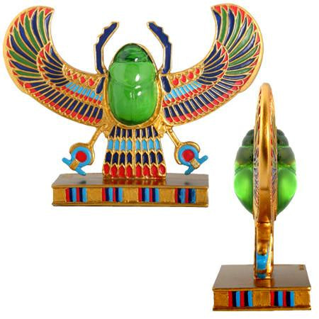 Pacific - Winged Scarab Statue Y7741