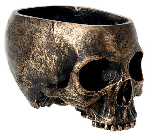 Pacific - Bronze Skull Planter Y8064