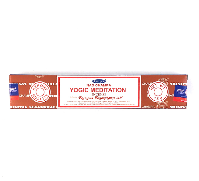 Satya - Nag Champa Yogic Meditation Incense Sticks 15grams