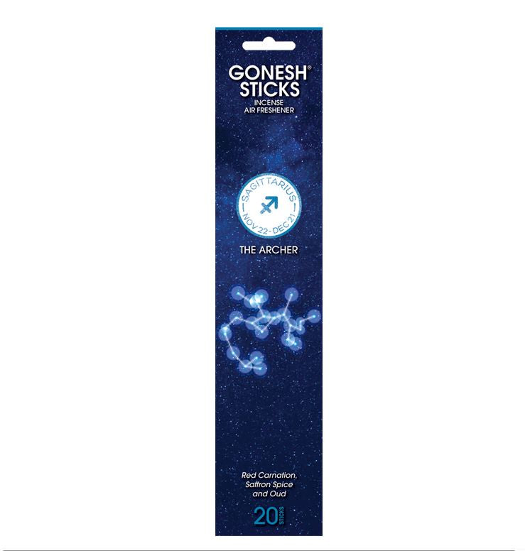 Gonesh - Zodiac Collection "Sagittarius" Incense Sticks 20ct.
