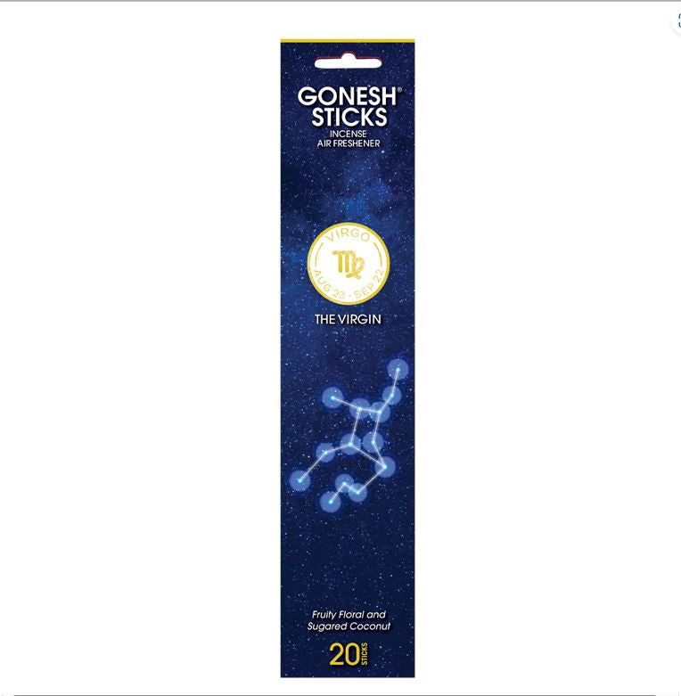 Gonesh - Zodiac Collection "Virgo" Incense Sticks 20ct.